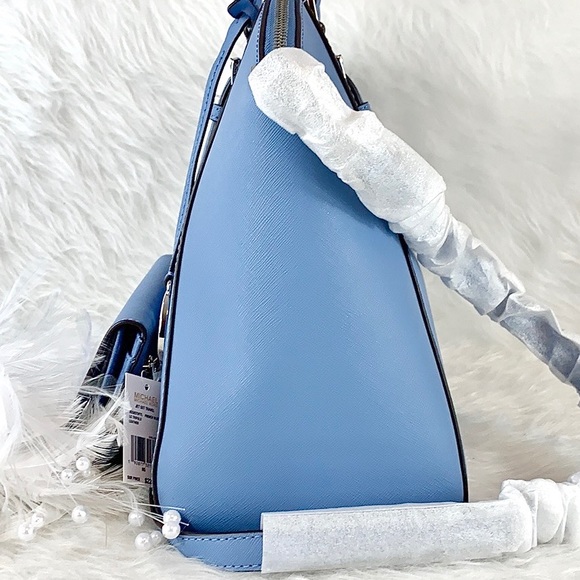 💙New Michael Kors💙Set Ciara French Blue Large TZ - Picture 5 of 8